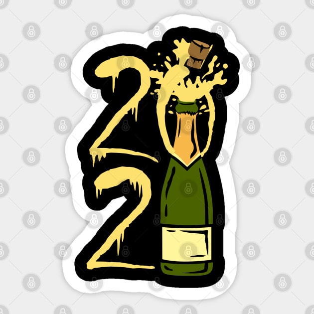 Happy New Year Sticker by RCM Graphix